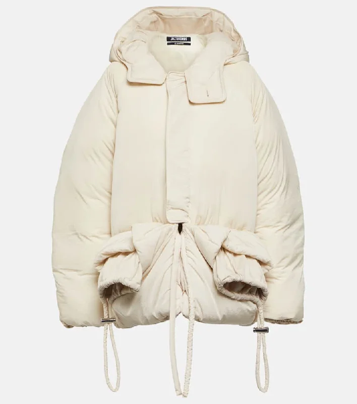 Jacquemus La Doudoune Capullo puffer jacket Zippered Jacket Buttoned Jacket Snapped Jacket