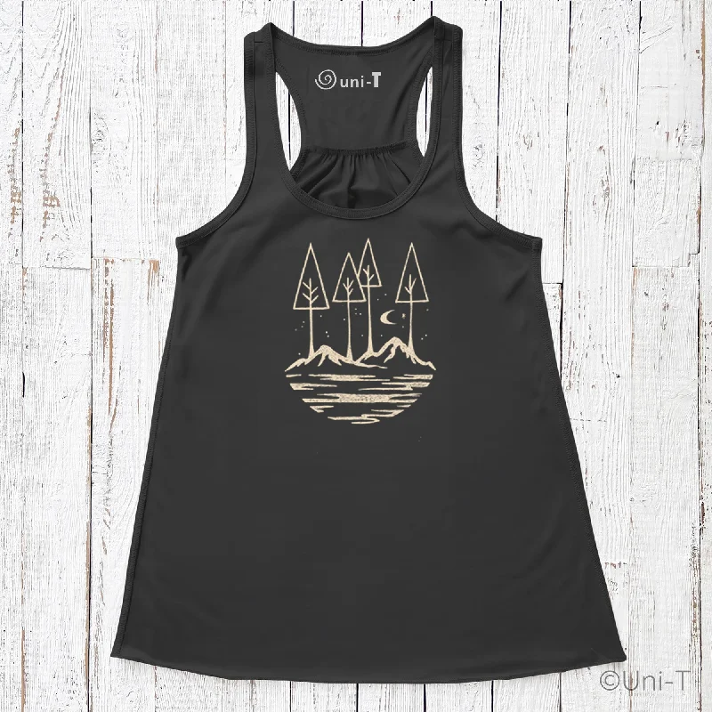 Nature Lover's Flowy Tank Top - All the Good Things in Life striped tank top