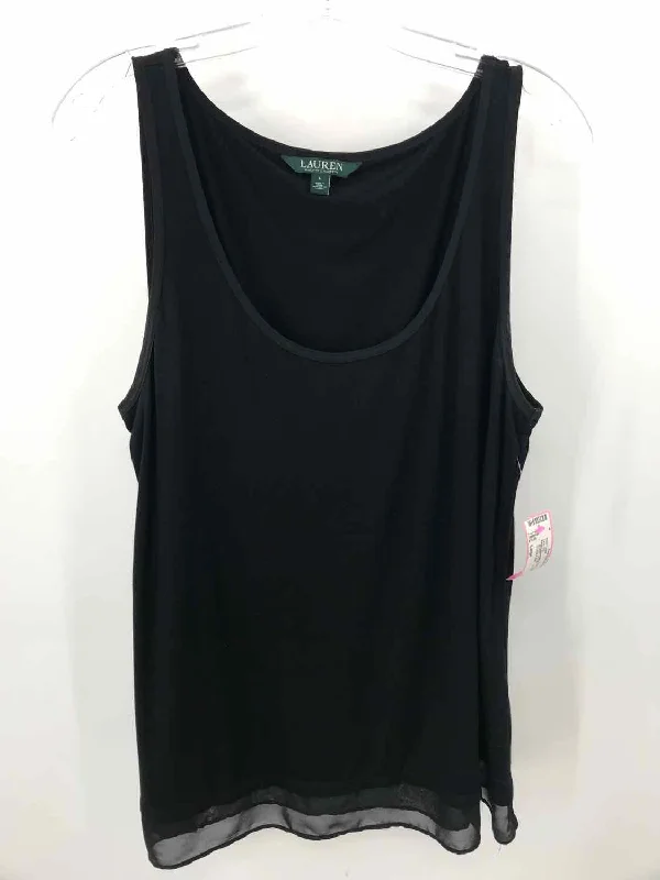 Pre-Owned Ralph Lauren Black Size Large Tank Top tie dye tank