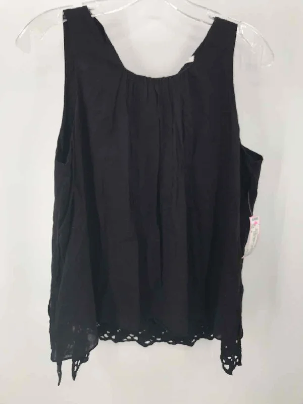 Pre-Owned Hana San Black Size 40 Tank Top fitness tank top