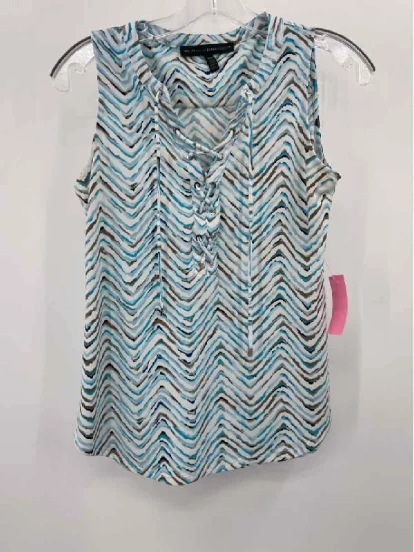 Pre-Owned WHBM Blue Size XXS Tank Top charcoal tank top