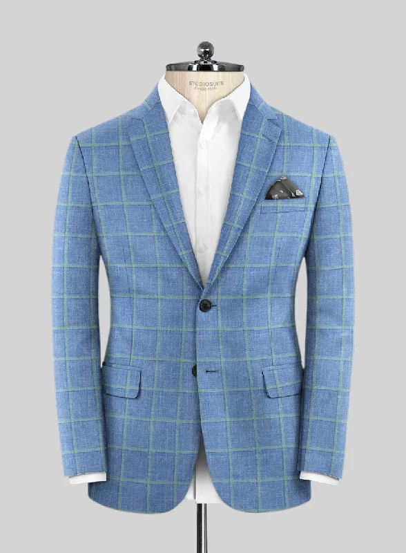 Loro Piana Alizar Wool Silk Linen Jacket Snapped Jacket Toggled Jacket Drawstring Jacket