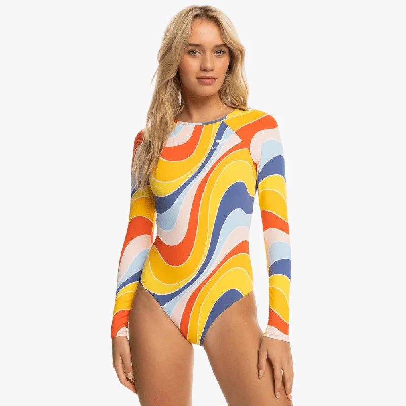 Roxy Womens Palm Cruz One Piece Swimsuit Lily Cruz Classic One-Piece