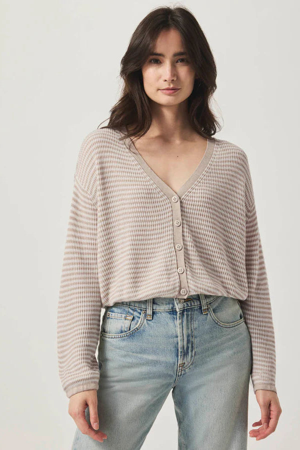 stripe cardigan Lace Blend Ribbed Blend Corduroy Blend