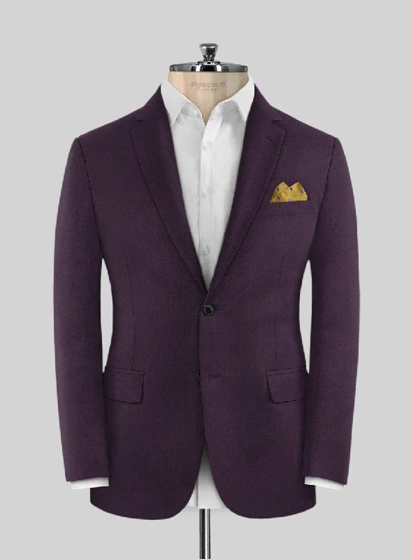 Reda Mauve Wool Jacket Herringbone Jacket Houndstooth Jacket Plaid Jacket