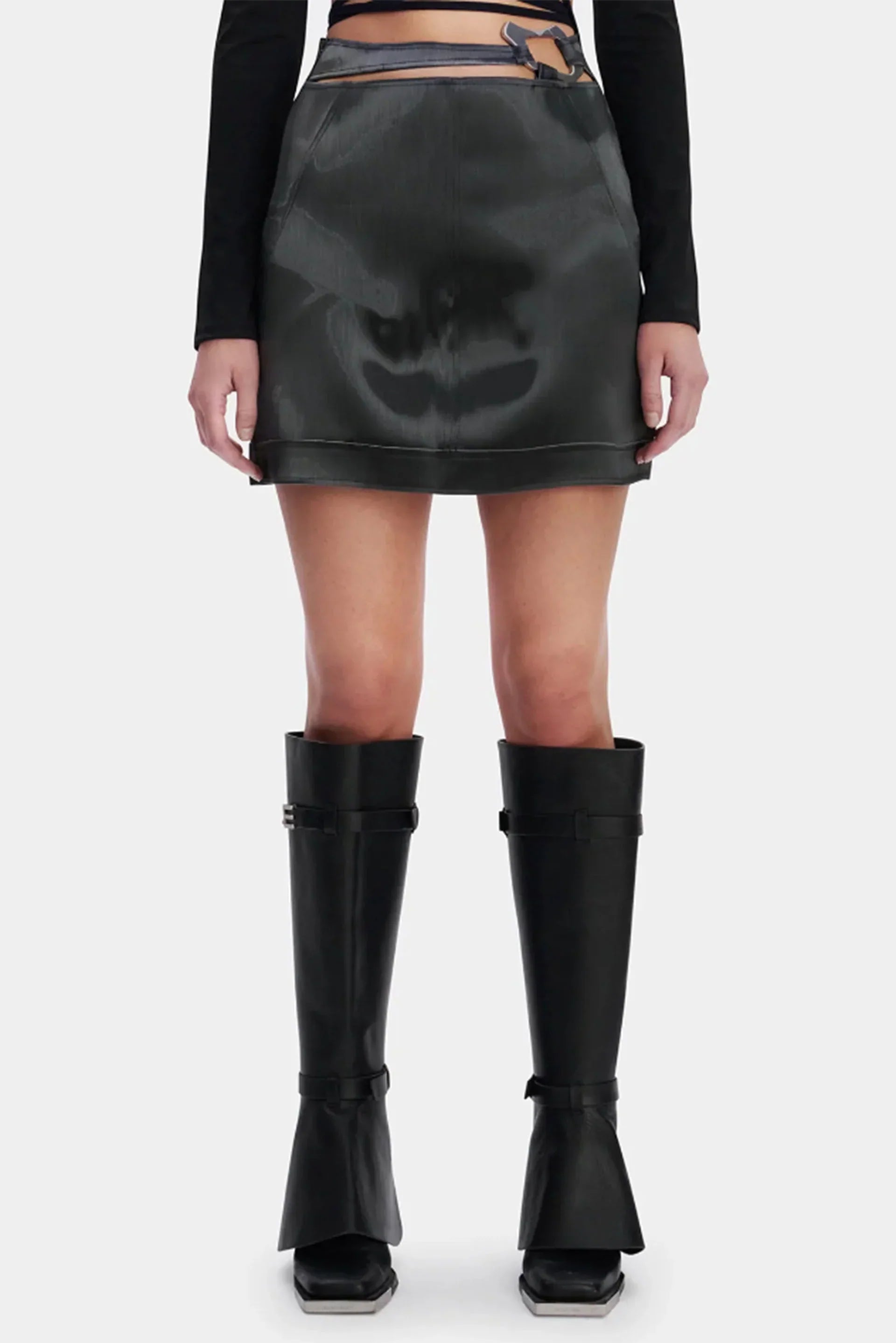 Liquid Metal Skirt summer skirt style