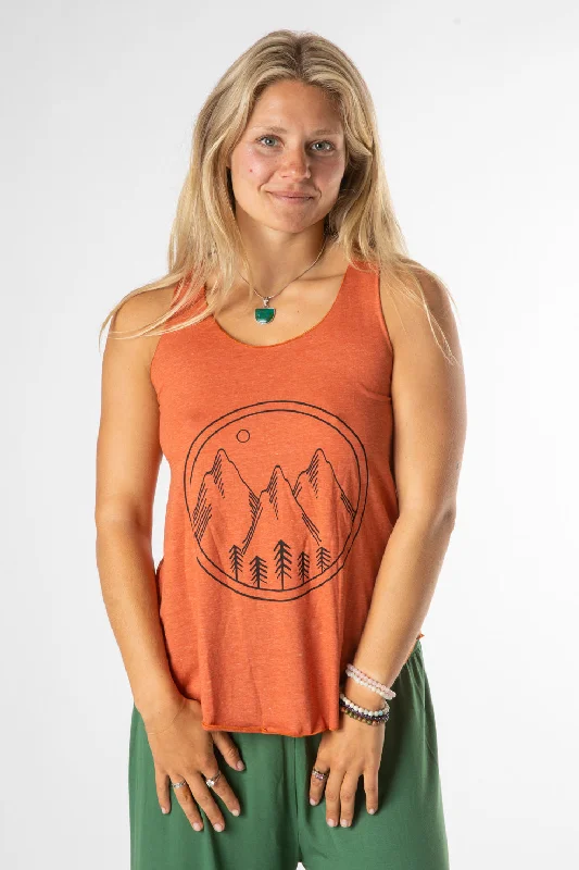 Feeling Groovy Tank Top crossback tank top