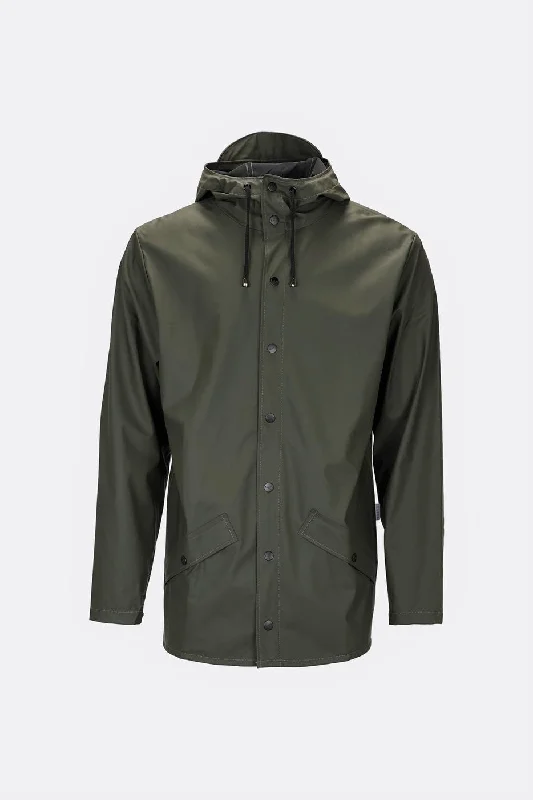 JACKET GREEN Nylon Fabric Polyester Fabric Spandex Fabric
