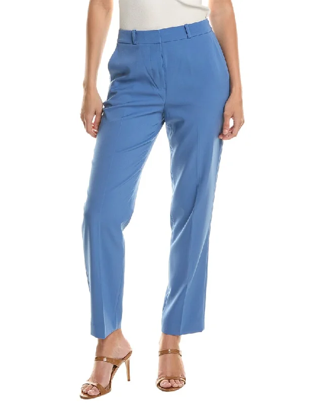Elie Tahari Slim Straight Pant Cozy Knit Pants