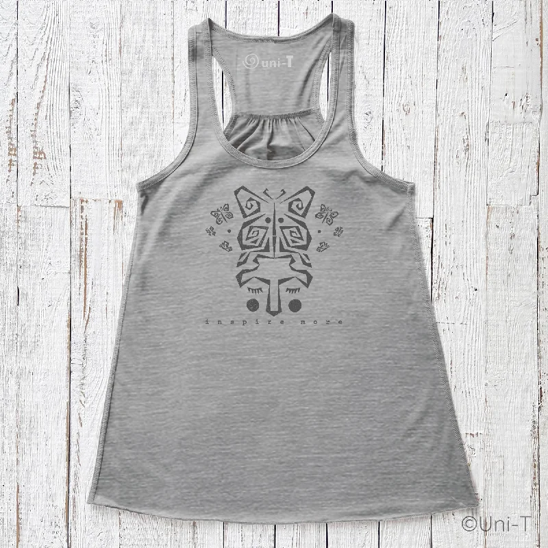 Butterfly Flowy Tank Top - Inspire More lounge tank top