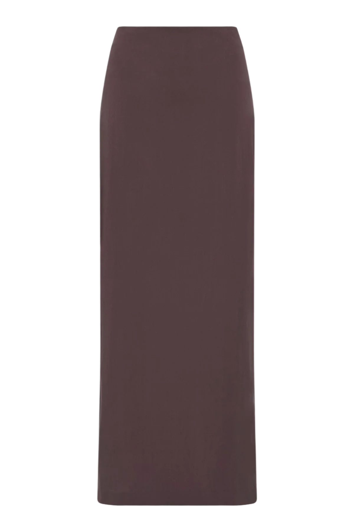 Minimal Column Skirt - Chocolate Plum summer skirt style