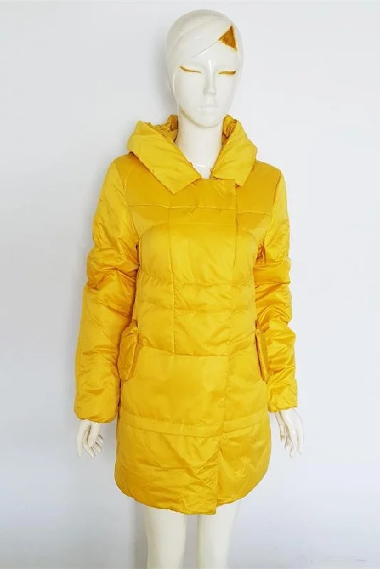 Pretty Simple Long Style Free Shipping Women Coat Down Jackets D14 Fleece Jacket Down Jacket Feather Jacket