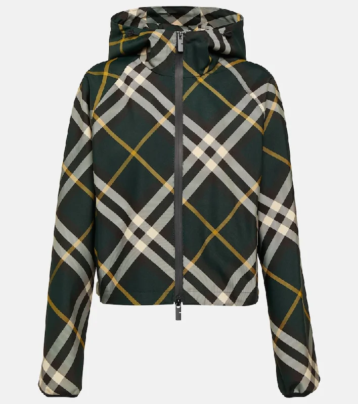 Burberry Burberry Check jacket Welt Pockets Slit Pockets Flap Pockets