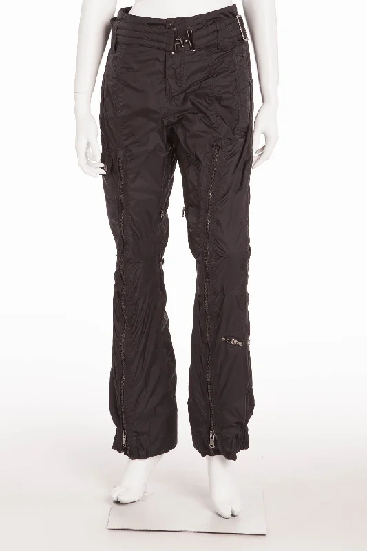 RLX - Black Ski Pants - S Formal Linen Trousers