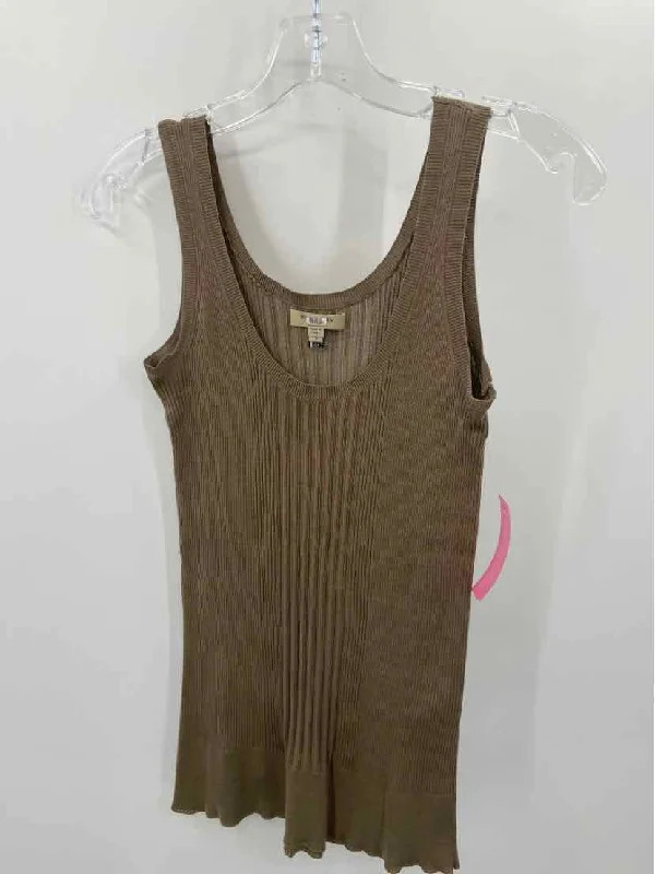 Pre-Owned Burberry Brown Size Small Ribbed Tank Top playful tank top