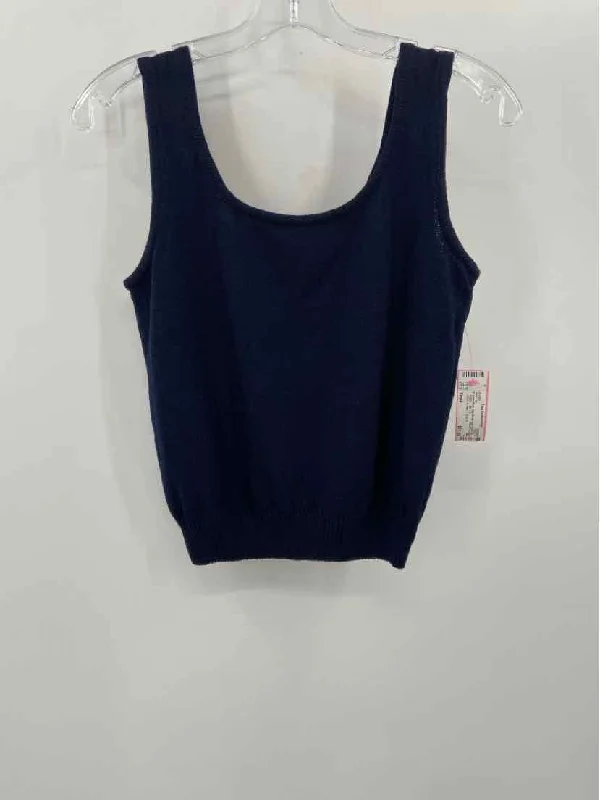 Pre-Owned St John Blue Size Small Knit Tank Top gym tank top