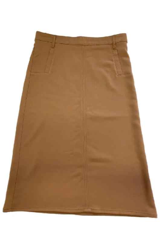 Midi Stretch Skirt Style 199-51H boho skirt vibe