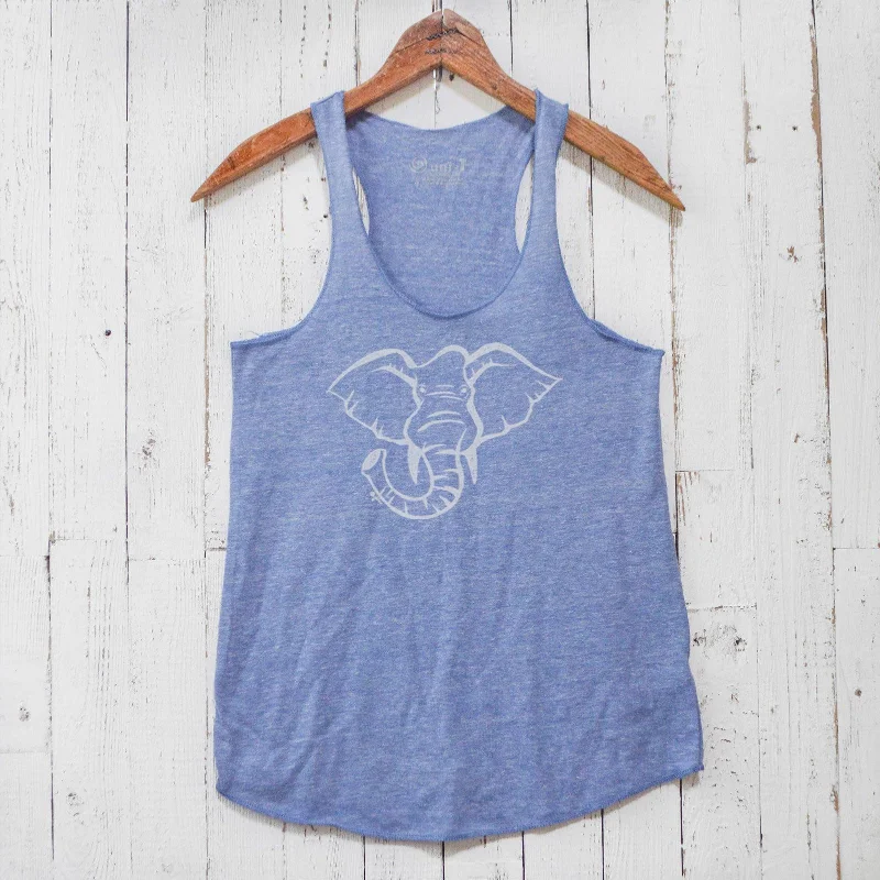 Elephant Tank Top for Women pastel tank top