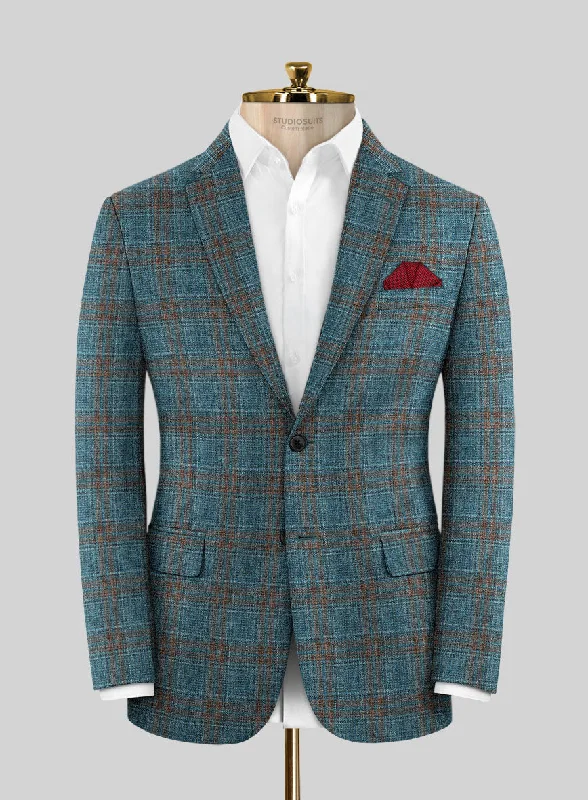 Loro Piana Aibato Wool Silk Linen Jacket Wool Jacket Cashmere Jacket Tweed Jacket