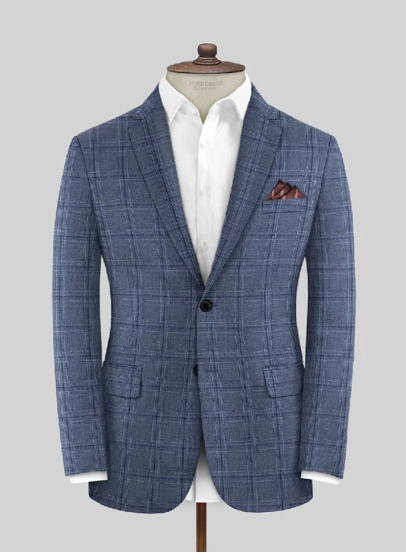 Loro Piana Evla Wool Jacket Plaid Jacket Tartan Jacket Houndstooth Jacket