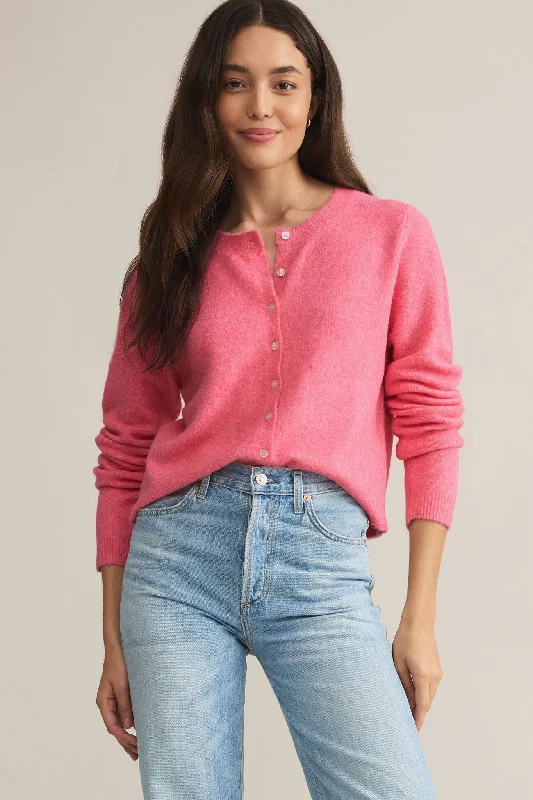 button cardigan Zippered Buttoned Snapped