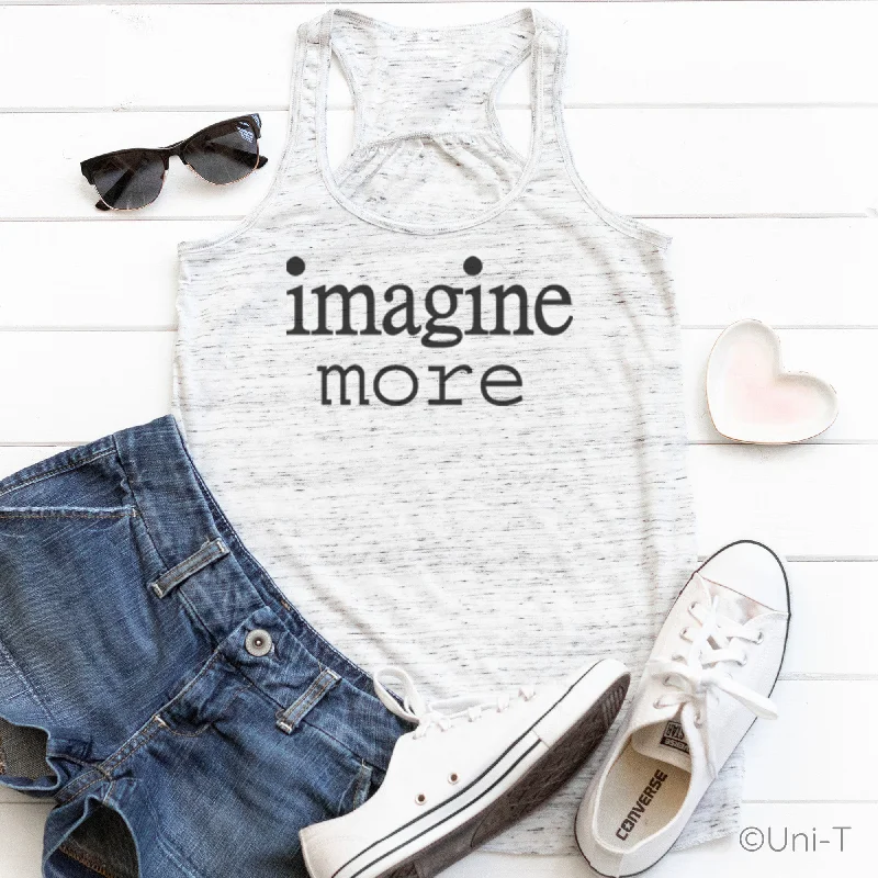 Imagine More Flowy Tank Top ivory tank top