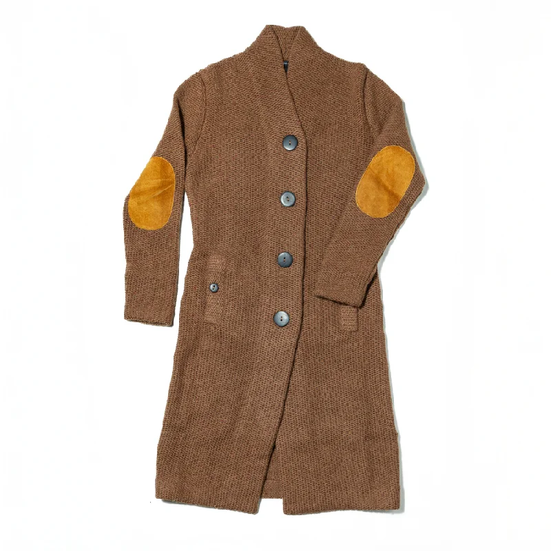 Alpaca Longline Cardigan Casual Formal Business