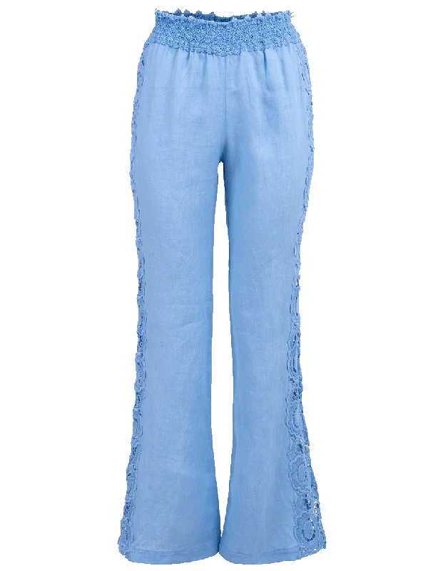 Crochet Rieti Pant Elegant High-Waist Pants