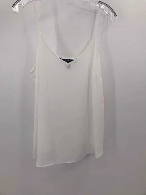 Pre-Owned WHBM White Size 14 Tank Top flexible tank top