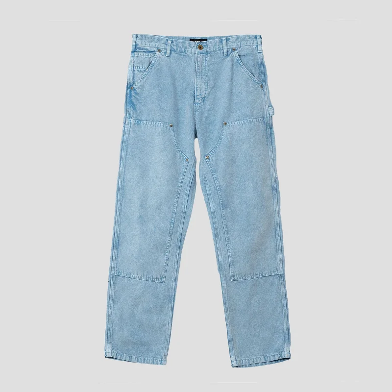 OVER DYED WORK PANTS Formal Linen Trousers