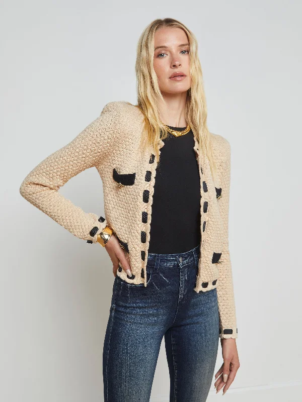 Astor Cardigan Bright Pastel Dark