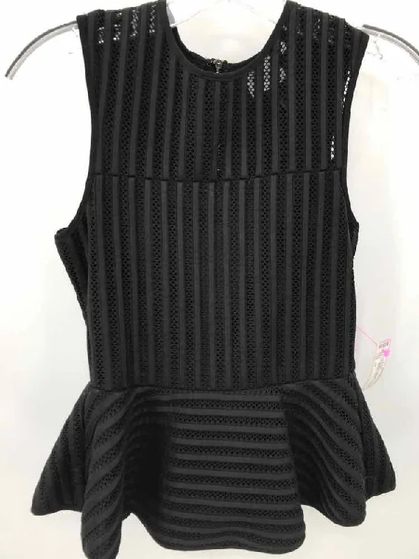 Pre-Owned HD In Paris Black Size XS Tank Top fitted tank top
