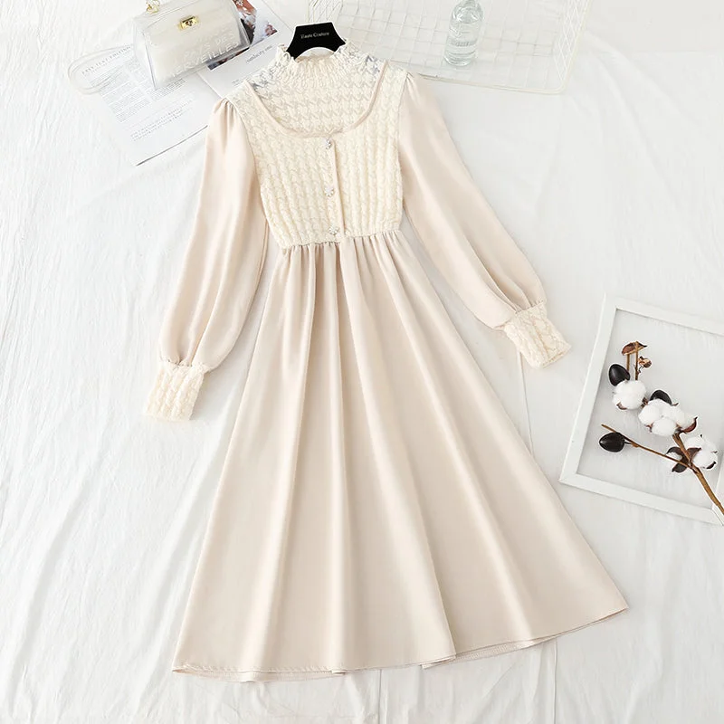 New gentle style lace stitching celebrity Plush bottomed little black skirt 2260 corduroy skirt comfortable New gentle style lace stitching celebrity Plush bottomed little black skirt 2260 corduroy skirt comfortable