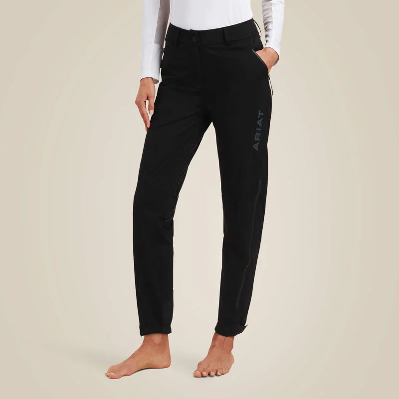Ariat Venture Full Seat Pants H20 Shell Black Relaxed High-Waist Trousers