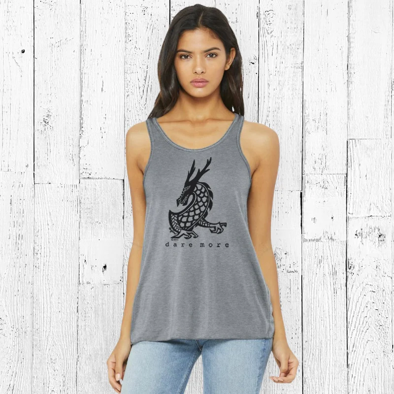 Dare More Flowy Tank Top cute tank top