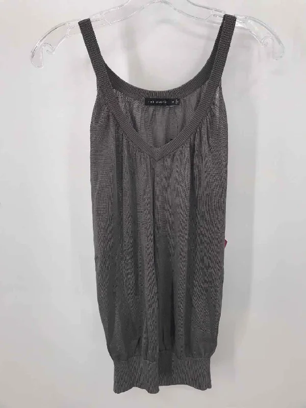 Pre-Owned The Limited Gray Size XS Tank Top cold shoulder tank