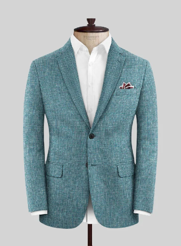 Loro Piana Lan Wool Silk Linen Jacket Faux Fur Fabric Real Fur Fabric Shearling Fabric