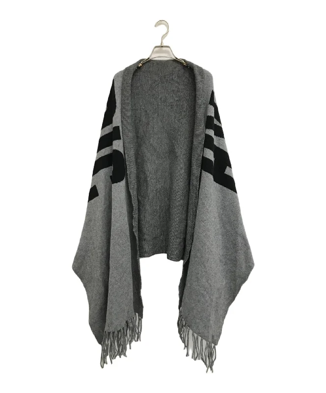 [Pre-owned] Hysteric Glamour VIXEN GIRL Jacquard shawl cardigan 01203ND03 Faux Fur Fabric Real Fur Fabric Shearling Fabric