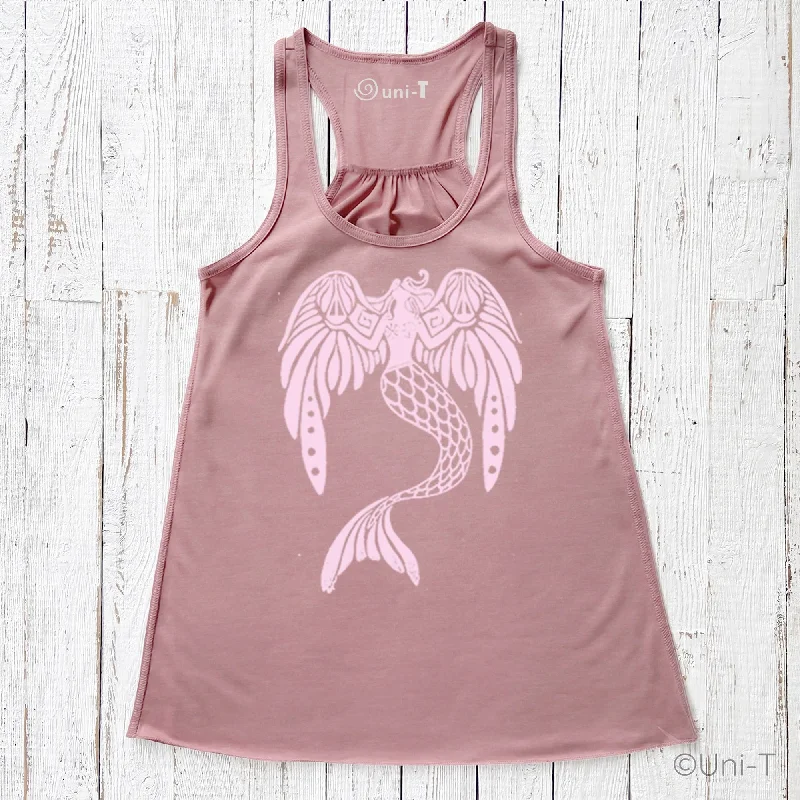 Mermaid Flowy Tank Top - The Magnificent cropped tank top
