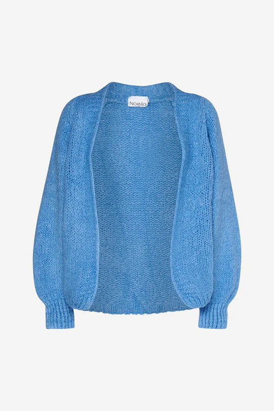 Noella Fora Knit Cardigan Blue Bright Pastel Dark