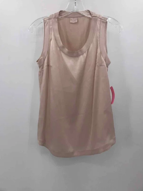 Pre-Owned Brunello Cucinelli Tan Size Medium Scoop Neck Tank Top low neck tank