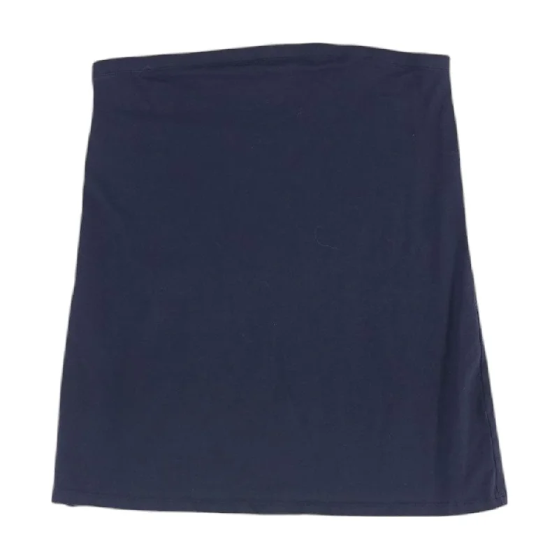 Indigo Solid Mini Skirt floral skirt print