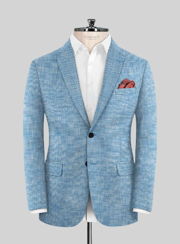 Loro Piana Lipona Wool Cotton Silk Jacket Oversized Jacket Tailored Jacket Straight Jacket
