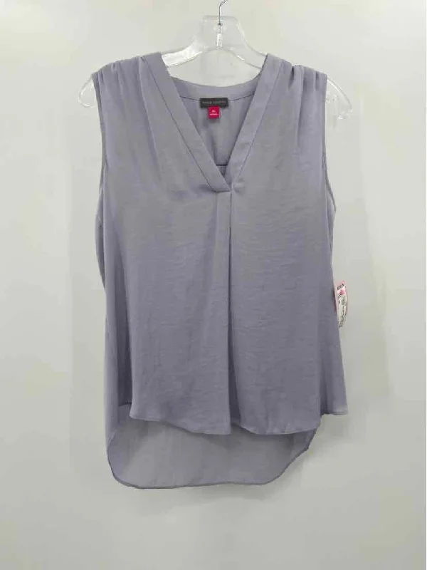 Pre-Owned Vince Camuto Purple Size XS Tank Top teal tank top