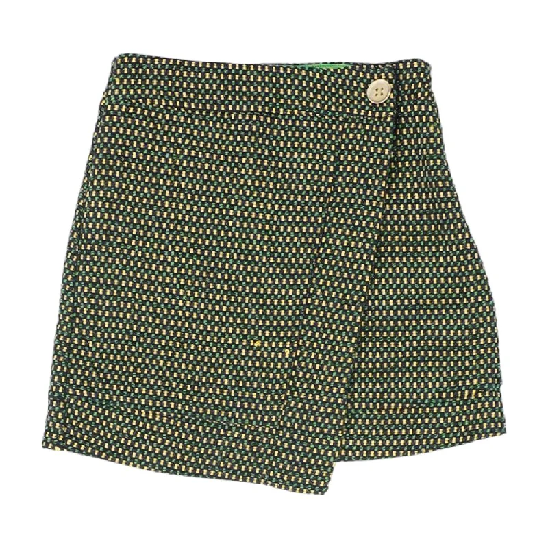 Multi Misc Mini Skirt breathable skirt fabric