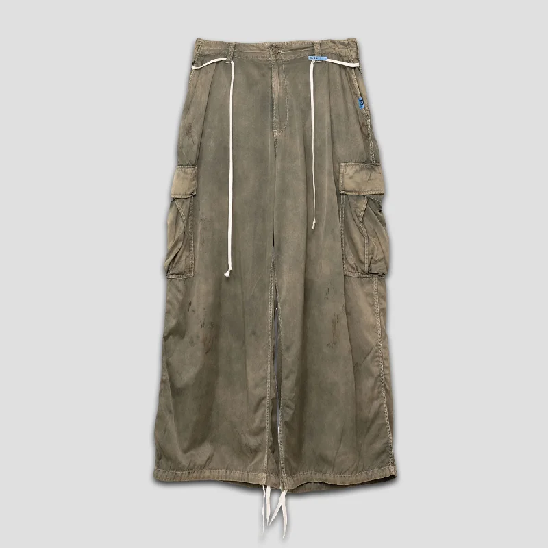 BAGGY CARGO PANTS Classic Pleated Pants
