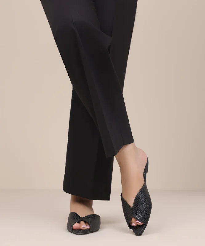 Cambric Straight Pants Soft Stretch Leggings