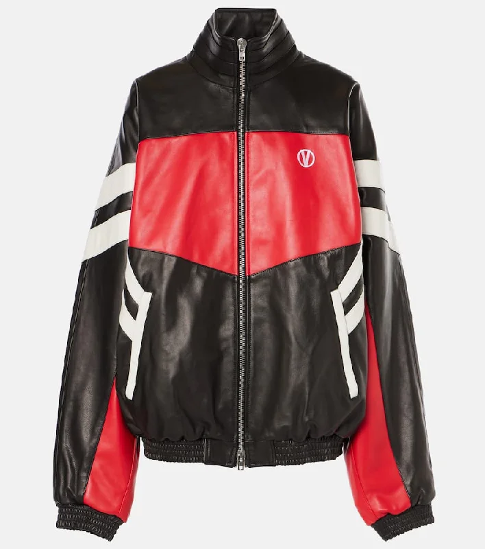 Vetements Leather track jacket Rayon Jacket Velvet Jacket Corduroy Jacket