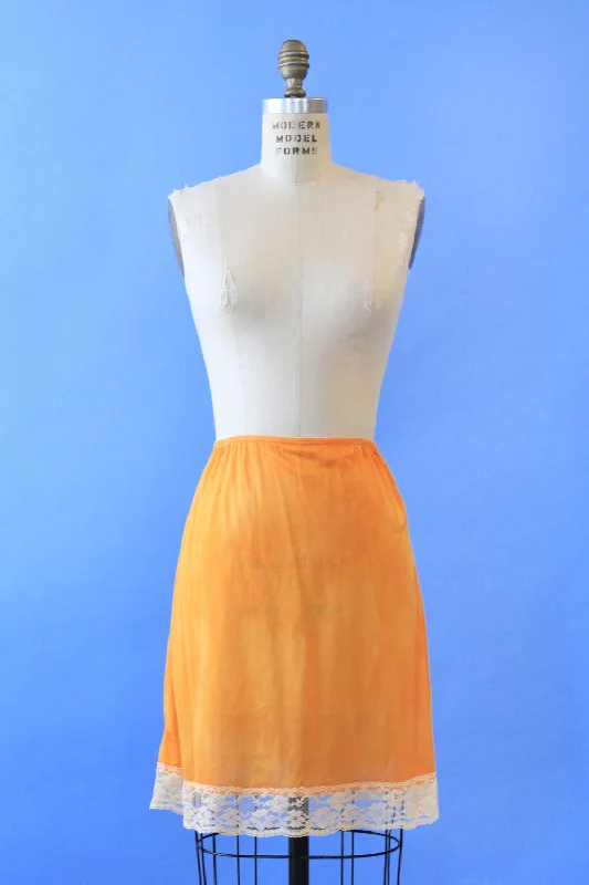 Golden Hour Slip Skirt S/M linen skirt breathable