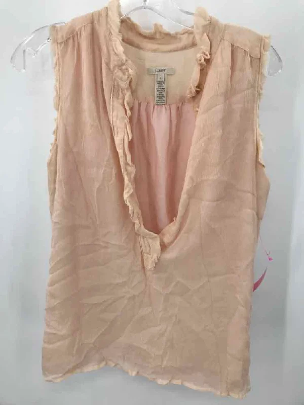 Pre-Owned J Crew Tan Size 2 Tank Top sleep tank top